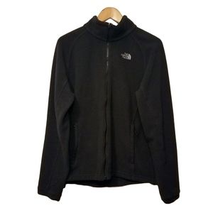 Black Women’s North Face Fleece Zip-Up Jacket